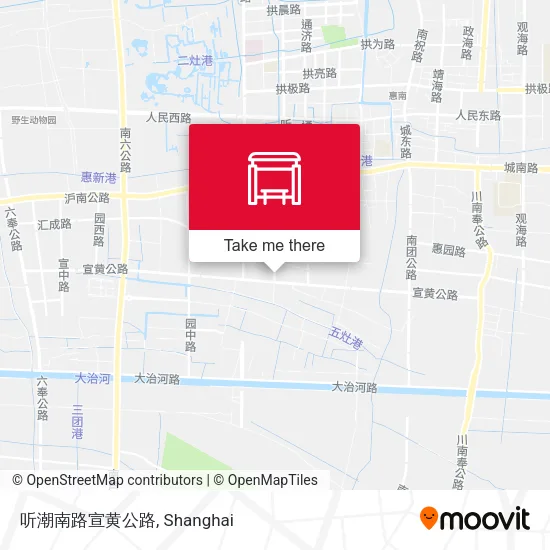 听潮南路宣黄公路 map