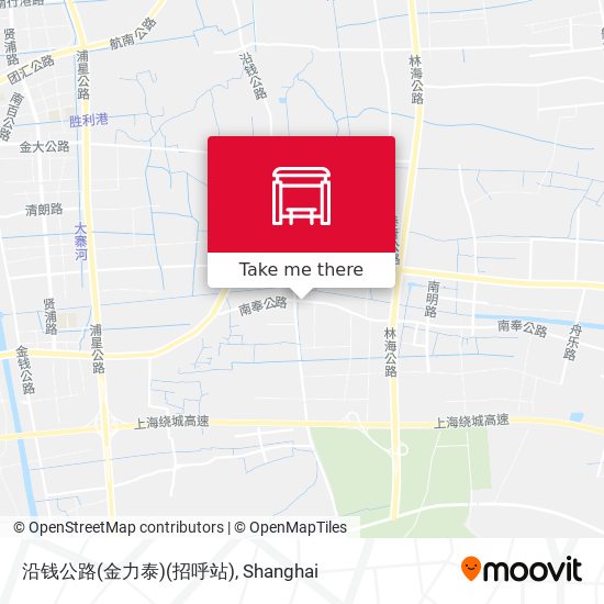 沿钱公路(金力泰)(招呼站) map