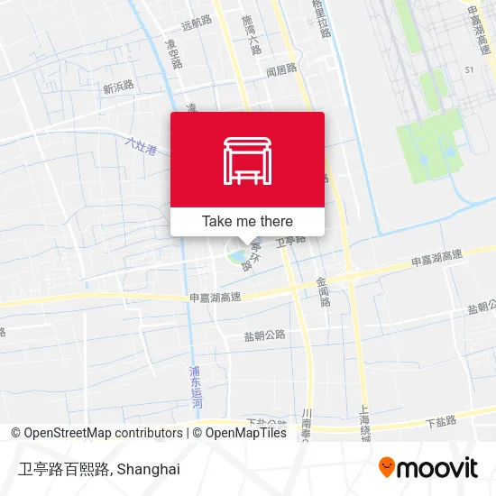 卫亭路百熙路 map