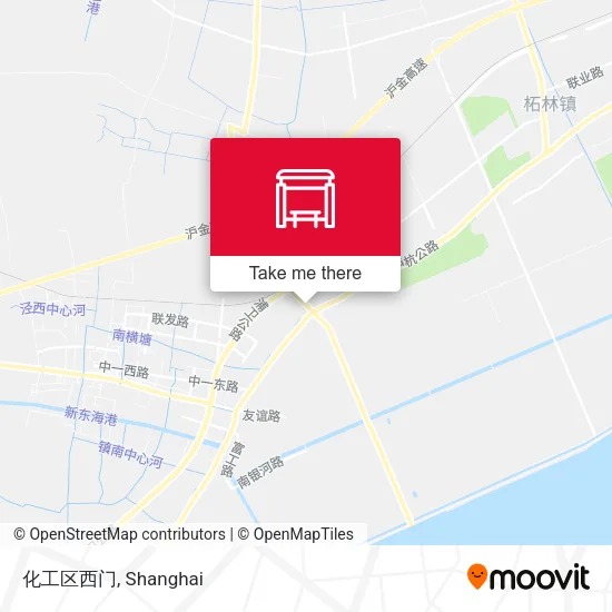 化工区西门 map