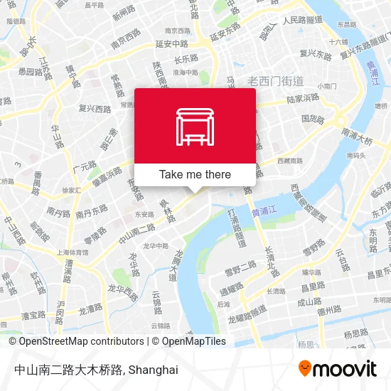 中山南二路大木桥路 map