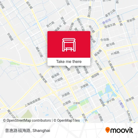 普惠路福海路 map