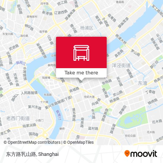 东方路乳山路 map