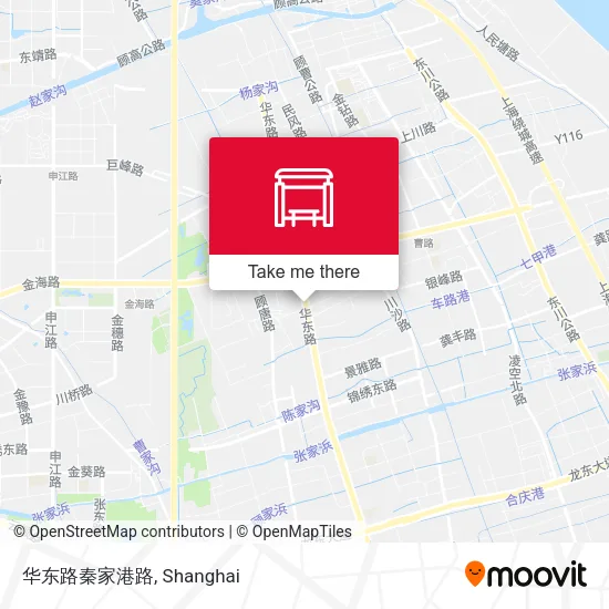 华东路秦家港路 map