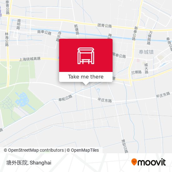 塘外医院 map