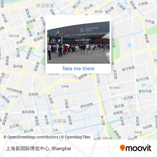 上海新国际博览中心 map