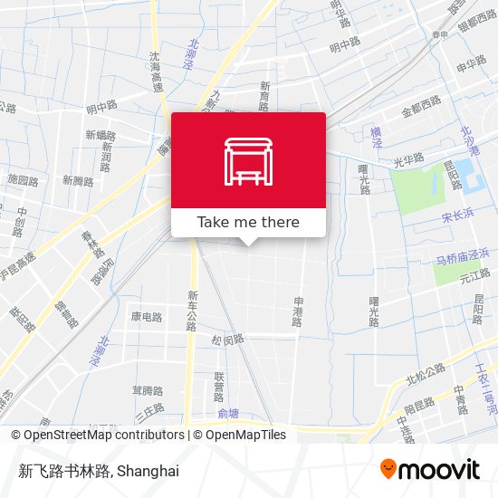 新飞路书林路 map