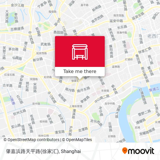 肇嘉浜路天平路(徐家汇) map