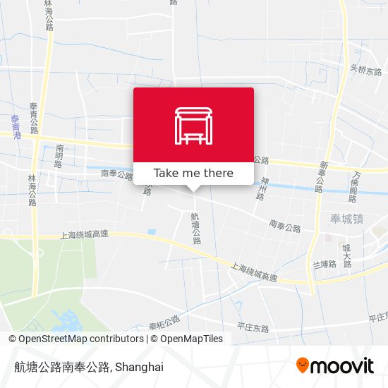 航塘公路南奉公路 map