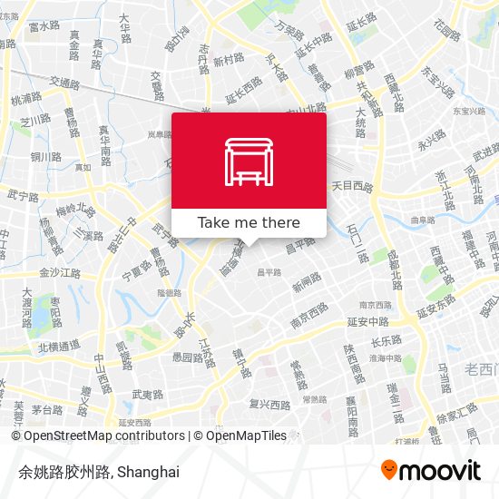 余姚路胶州路 map