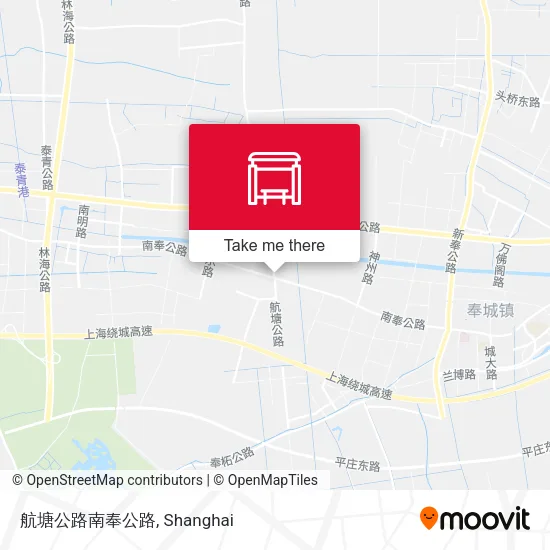 航塘公路南奉公路 map