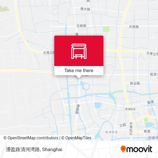 漕盈路清河湾路 map