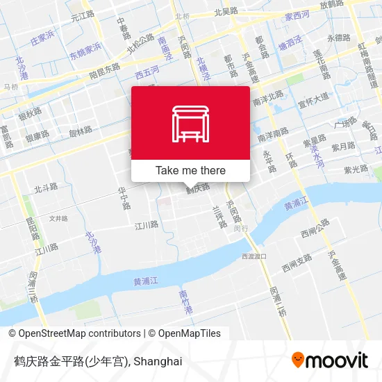鹤庆路金平路(少年宫) map