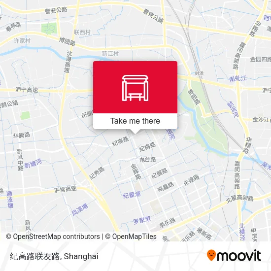 纪高路联友路 map