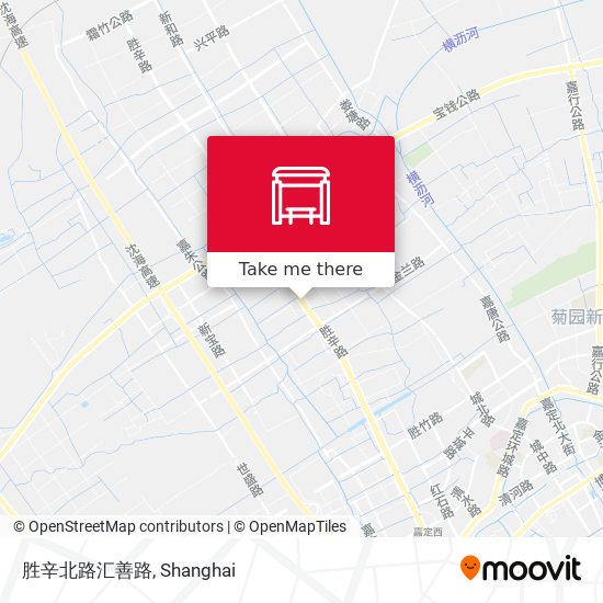 胜辛北路汇善路 map