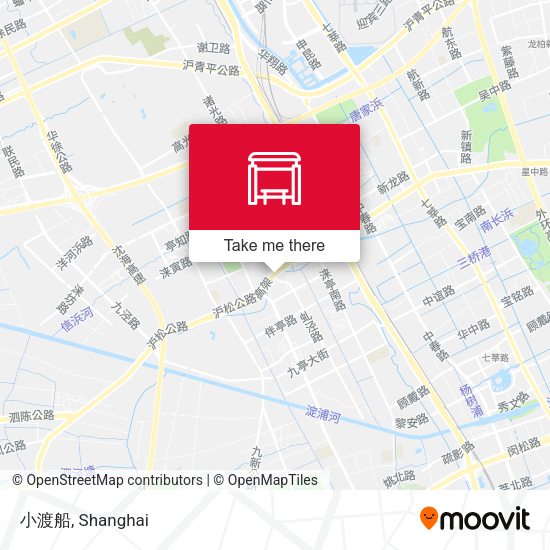 小渡船 map