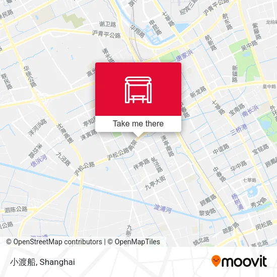 小渡船 map