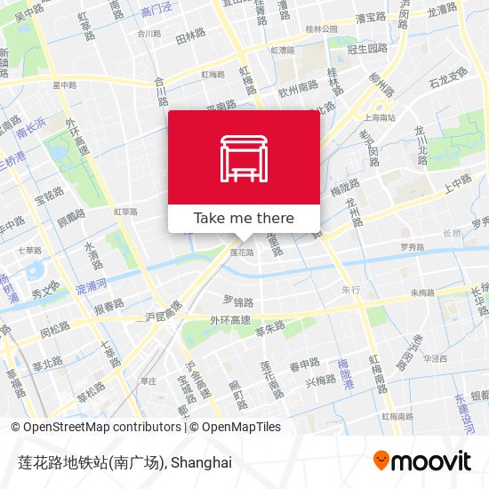 莲花路地铁站(南广场) map