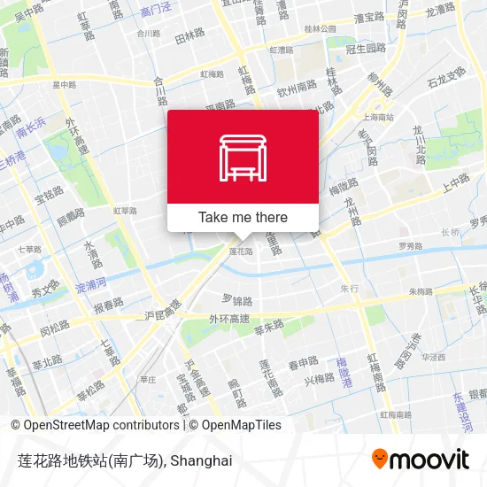 莲花路地铁站(南广场) map