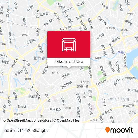 武定路江宁路 map