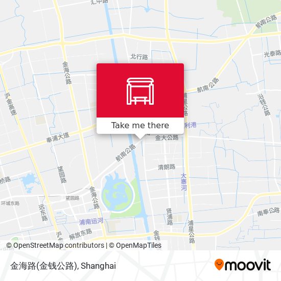 金海路(金钱公路) map