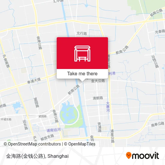 金海路(金钱公路) map