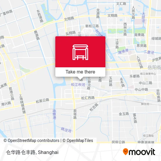 仓华路仓丰路 map