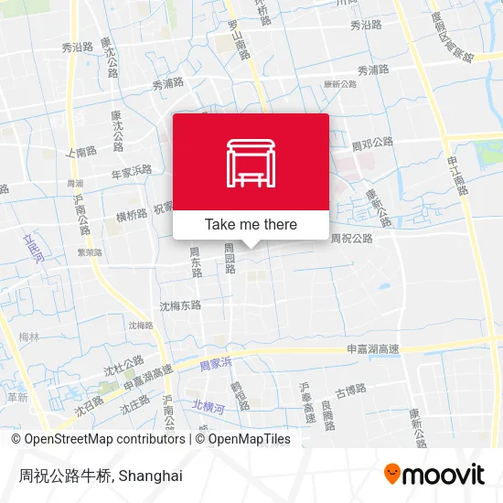 周祝公路牛桥 map
