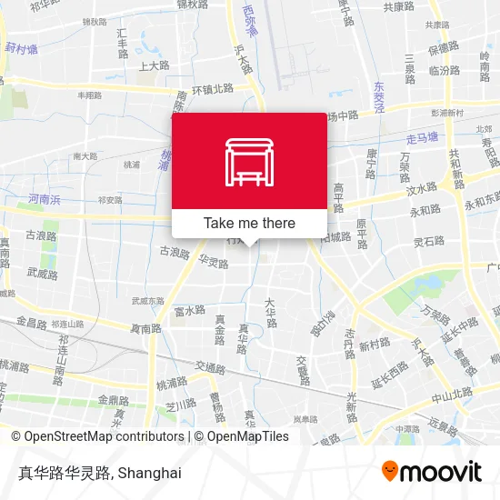 真华路华灵路 map