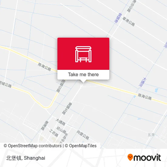 北堡镇 map