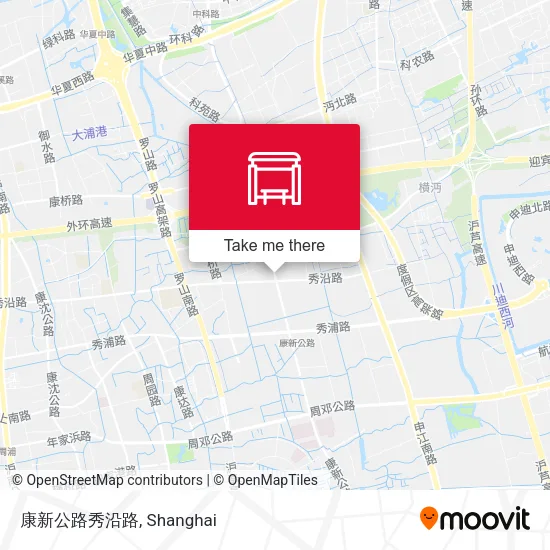 康新公路秀沿路 map