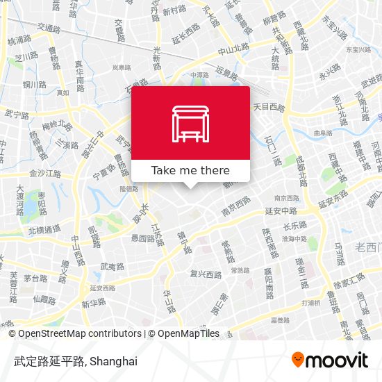 武定路延平路 map
