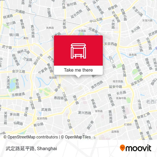 武定路延平路 map