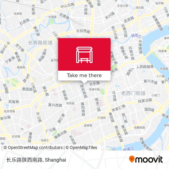 长乐路陕西南路 map