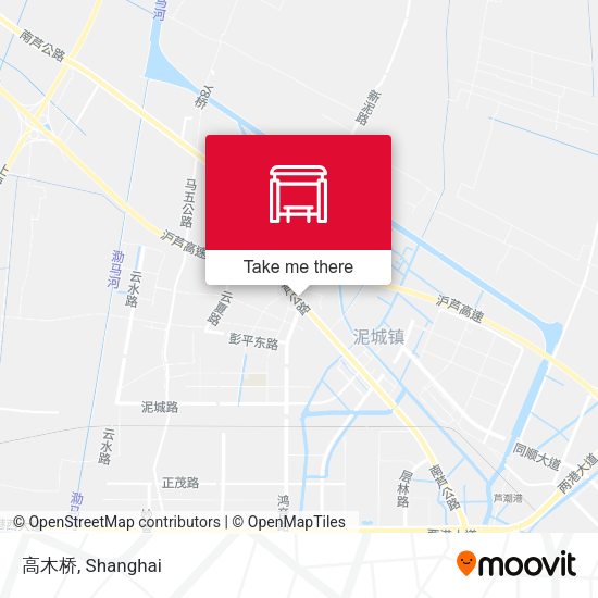 高木桥 map