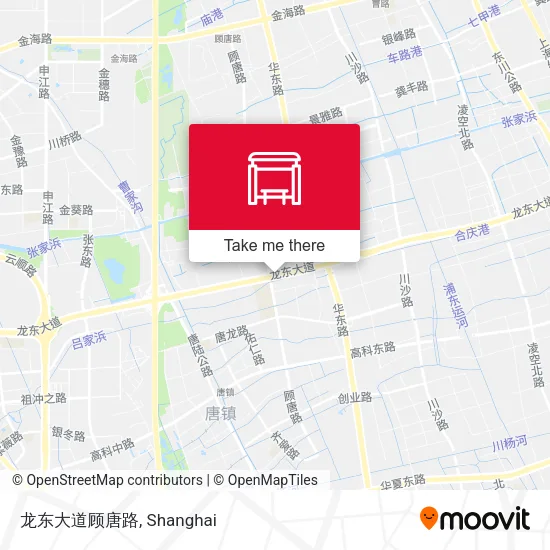 龙东大道顾唐路 map