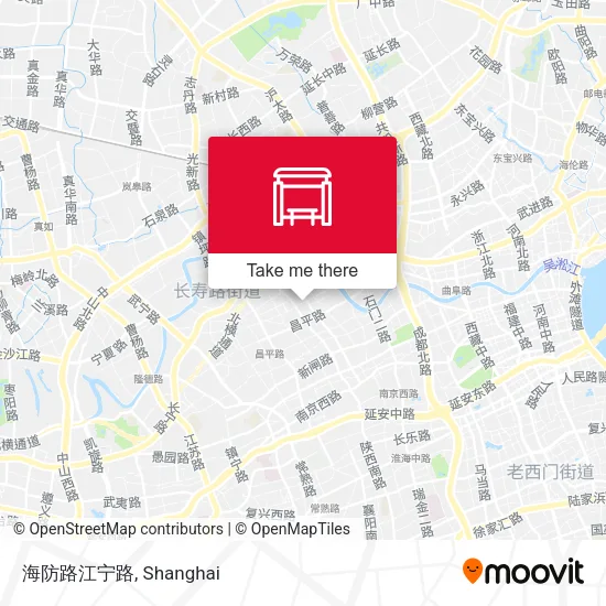 海防路江宁路 map