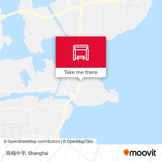 商榻中学 map