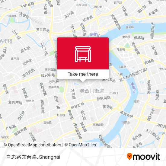 自忠路东台路 map