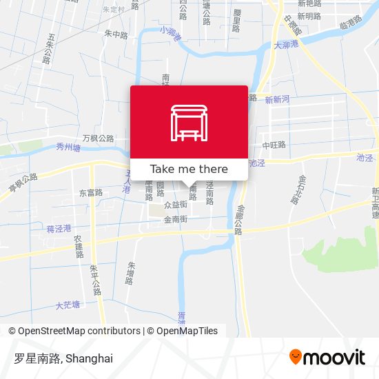 罗星南路 map