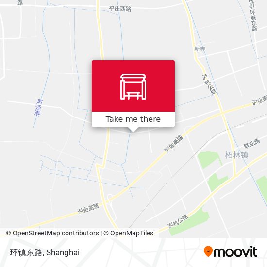 环镇东路 map