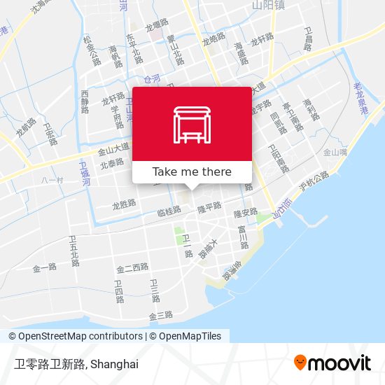 卫零路卫新路 map