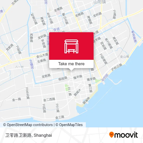 卫零路卫新路 map