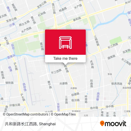 共和新路长江西路 map