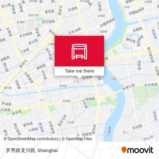 罗秀路龙川路 map