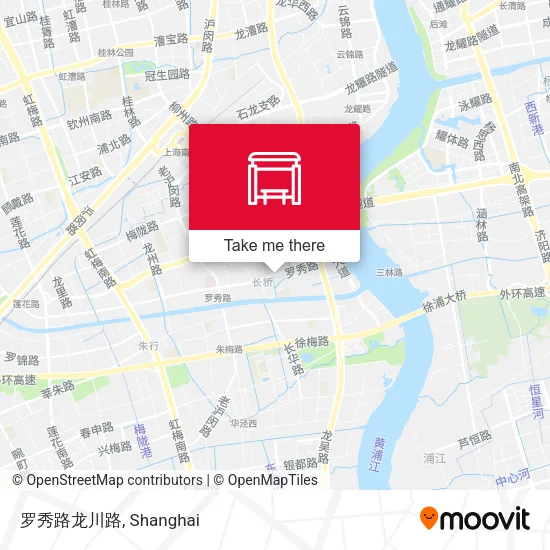 罗秀路龙川路 map