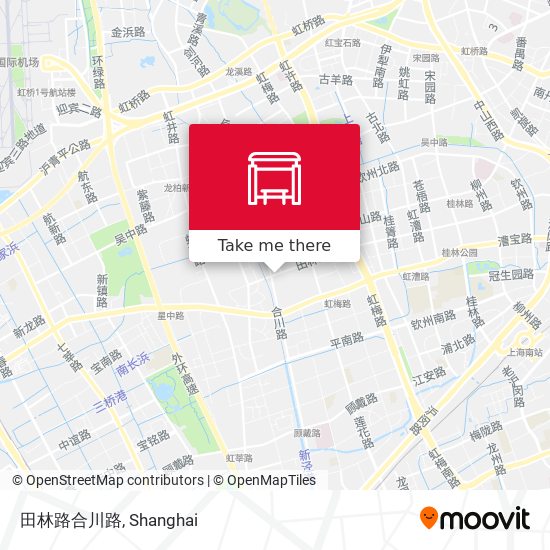 田林路合川路 map