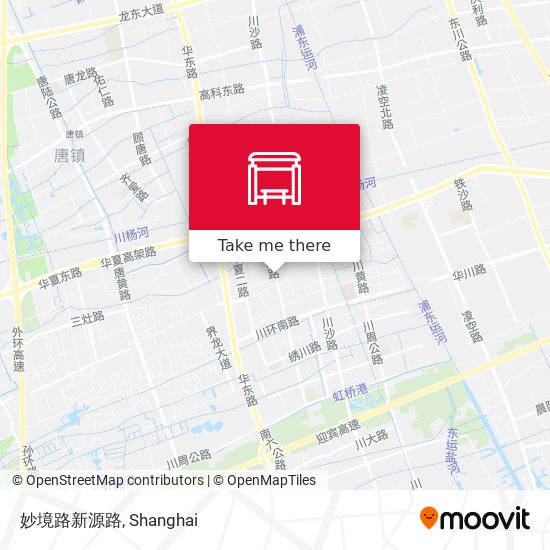 妙境路新源路 map