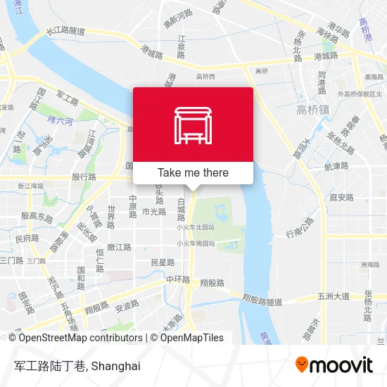 军工路陆丁巷 map