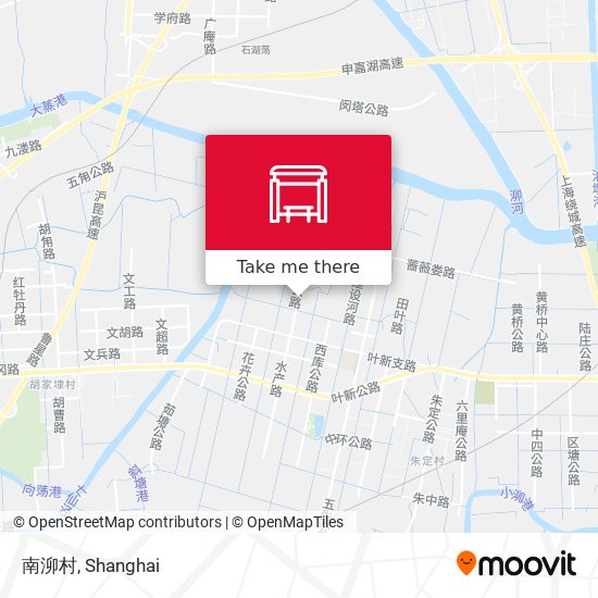 南泖村 map